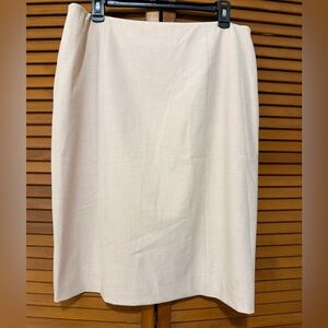 Alex Marie Cream Pencil Skirt, Size 14, never worn.